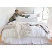 Pom Pom at Home Logan Linen Body Pillow with Insert ~ 18 x 60 ~ Available in 4 Colors