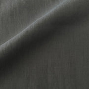 Anaya Home So Soft Linen Antique Grey Dutch Euro Pillow 28x36 With Down Insert