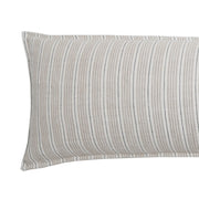 Pom Pom at Home Newport Striped Linen Body Pillow with Insert ~ 18 x 60