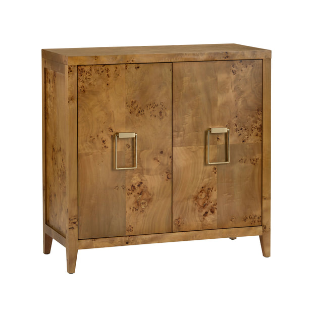 Crestview Collection Richmond Burl Wood 2- Door Cabinet