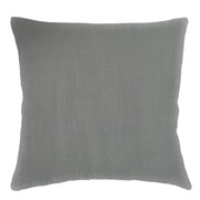 Anaya Home So Soft Linen Antique Grey Pillow 20x20 With Down Insert