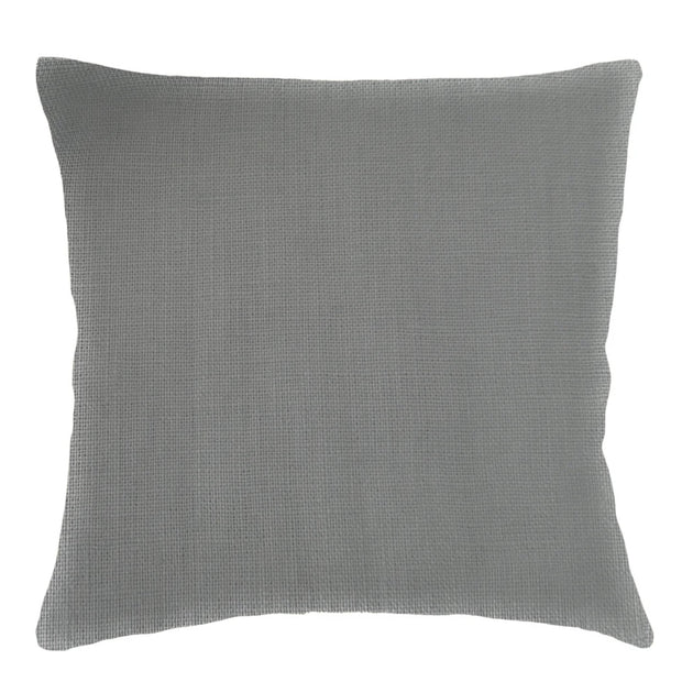 Anaya Home So Soft Linen Antique Grey Pillow 20x20 With Down Insert
