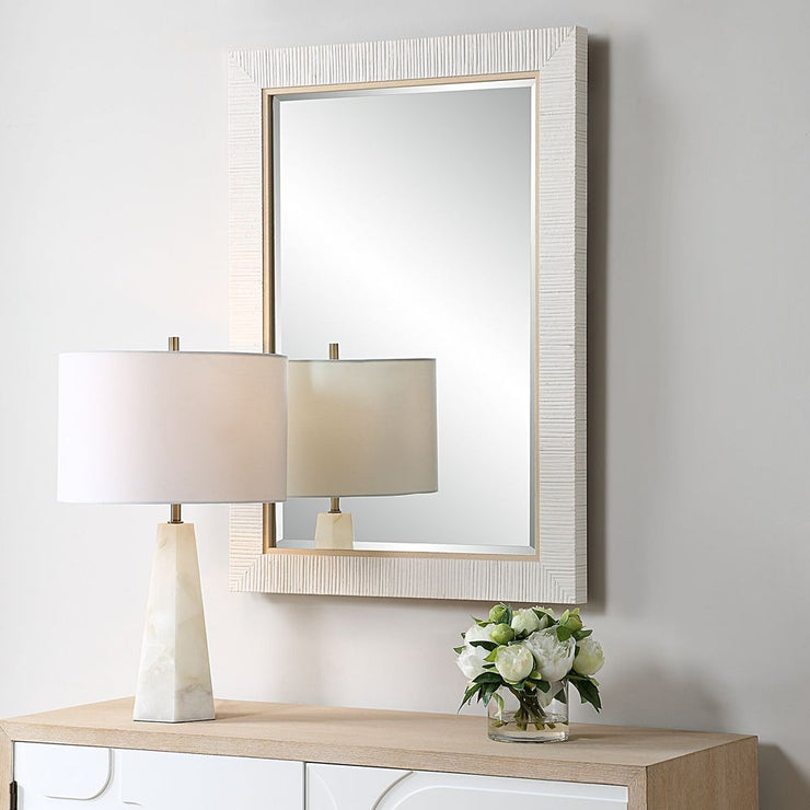 Casa Bella Living Costal Rattan Mirror