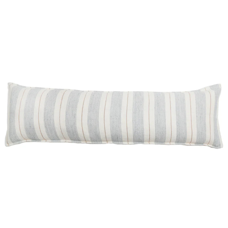 Pom Pom at Home Laguna Striped Linen Body Pillow with Insert ~ 18 x 60 ~ Available in 2 Colors