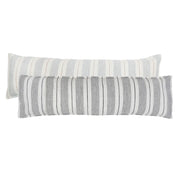 Pom Pom at Home Laguna Striped Linen Body Pillow with Insert ~ 18 x 60 ~ Available in 2 Colors
