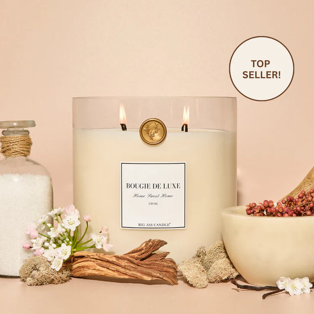 Big Ass Luxuries Home Sweet Home Baby Big Ass Candle ~ 150 oz. 300-500 Hours Burn Time