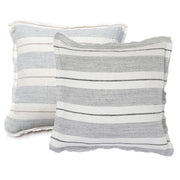 Pom Pom at Home Laguna Striped Linen Pillow with Insert ~ 20 x 20 ~ Available in 2 Colors