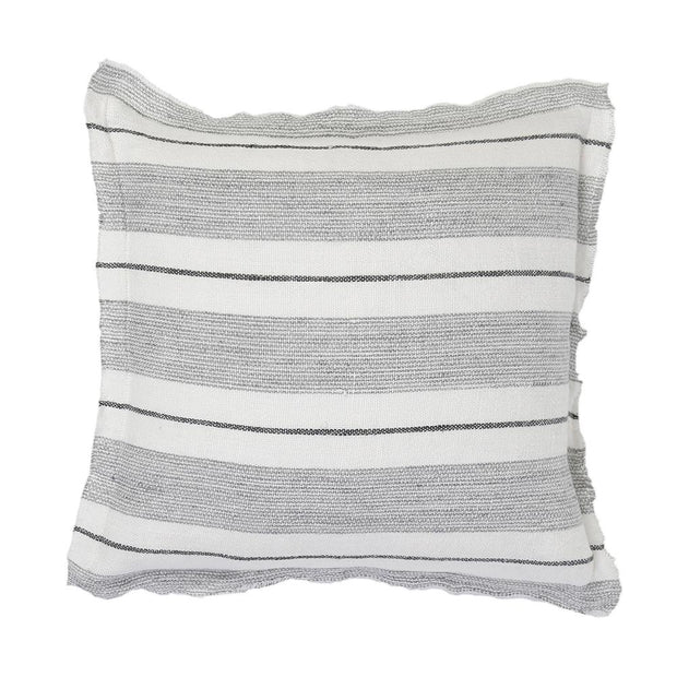 Pom Pom at Home Laguna Striped Linen Pillow with Insert ~ 20 x 20 ~ Available in 2 Colors