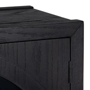 Crestview Collection Braxton Black Wine Cabinet