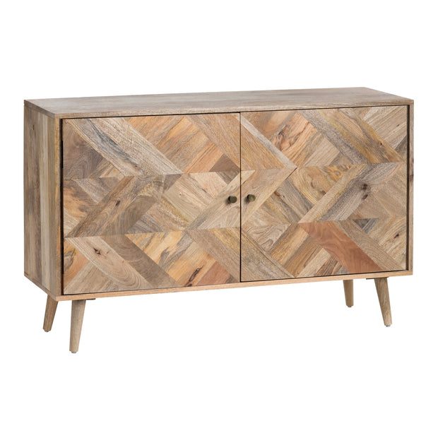 Crestview Collection Whitaker Wooden 2- Door Cabinet