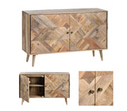 Crestview Collection Whitaker Wooden 2- Door Cabinet
