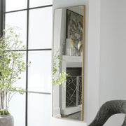 Casa Bella Living Thin Gold Framed Mirror