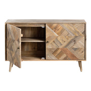 Crestview Collection Whitaker Wooden 2- Door Cabinet