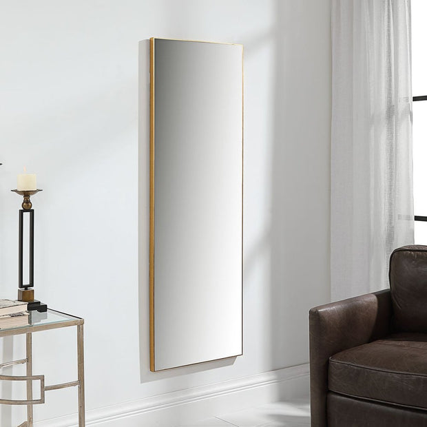 Casa Bella Living Thin Gold Framed Mirror