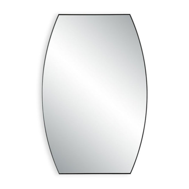 Casa Bella Living Morden Minimalist Matte Black Mirror