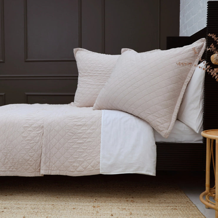 Pom Pom at Home Monaco Sand Bamboo Sateen Big Pillow with Insert  ~ 28 x 36