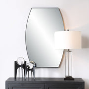 Casa Bella Living Morden Minimalist Matte Black Mirror