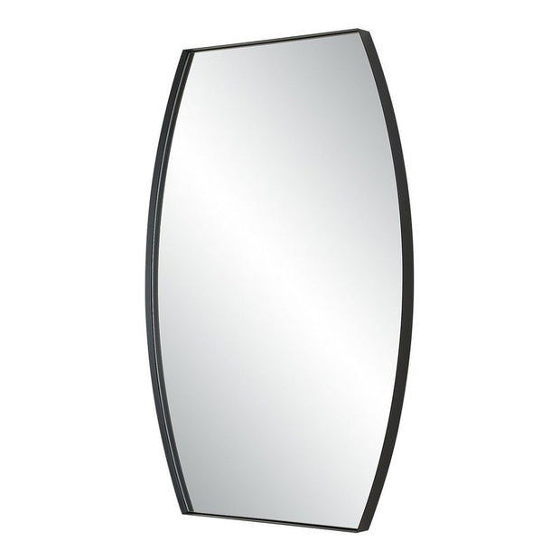 Casa Bella Living Morden Minimalist Matte Black Mirror