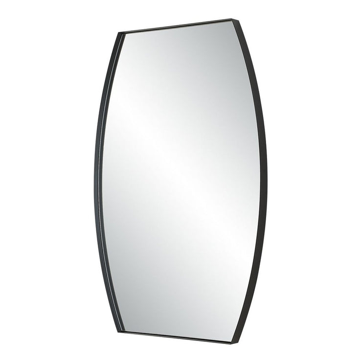 Casa Bella Living Morden Minimalist Matte Black Mirror