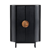 Crestview Collection Paloma Natural Wood Two- Door Cabinet