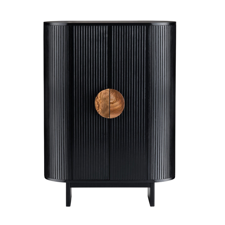 Crestview Collection Paloma Natural Wood Two- Door Cabinet