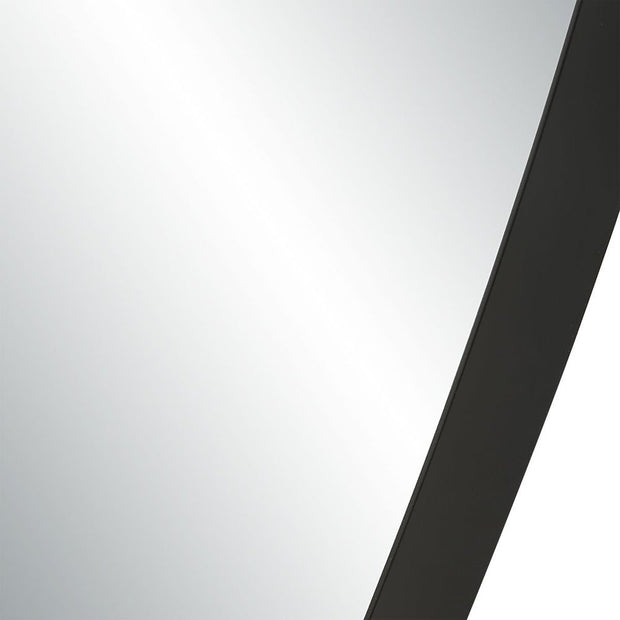 Casa Bella Living Morden Minimalist Matte Black Mirror