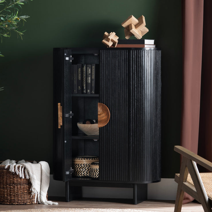 Crestview Collection Paloma Natural Wood Two- Door Cabinet