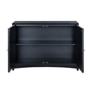 Crestview Collection Cayman Capiz Shell Two- Door Cabinet