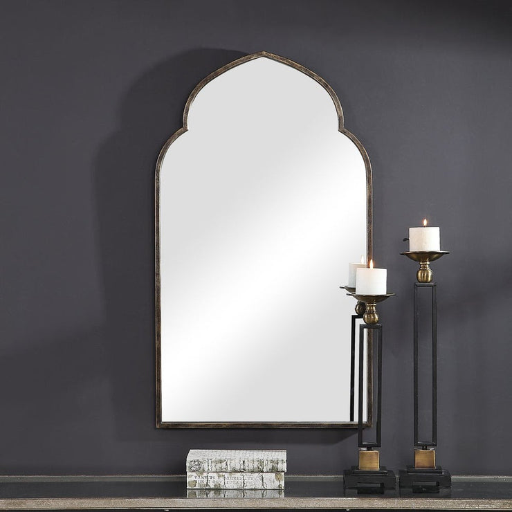 Casa Bella Living Rich Dark Bronzed Mirror
