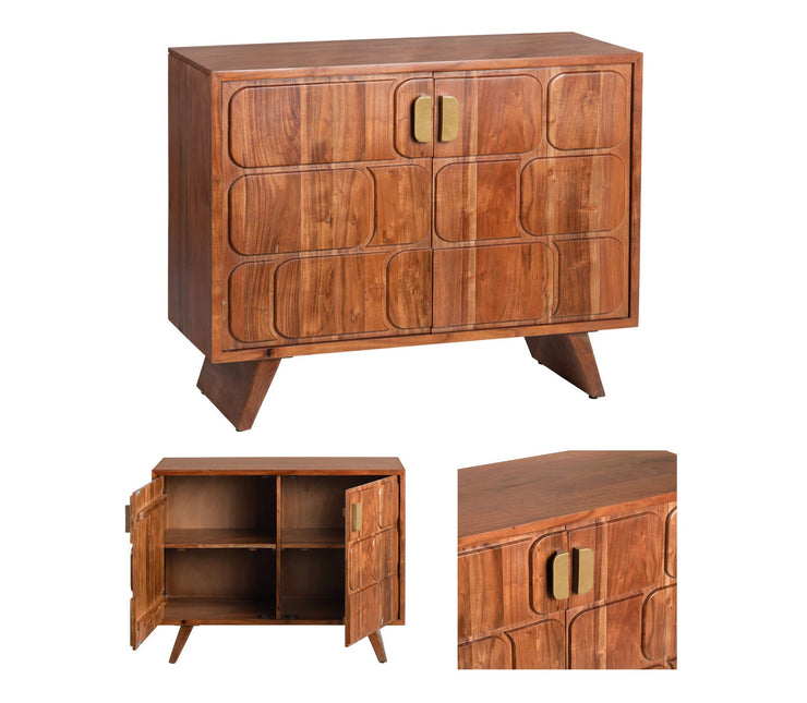 Crestview Collection Cooper Two- Door Cabinet