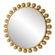 Casa Bella Living Hemisphere Rounded Rich Gold Mirror