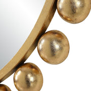 Casa Bella Living Hemisphere Rounded Rich Gold Mirror