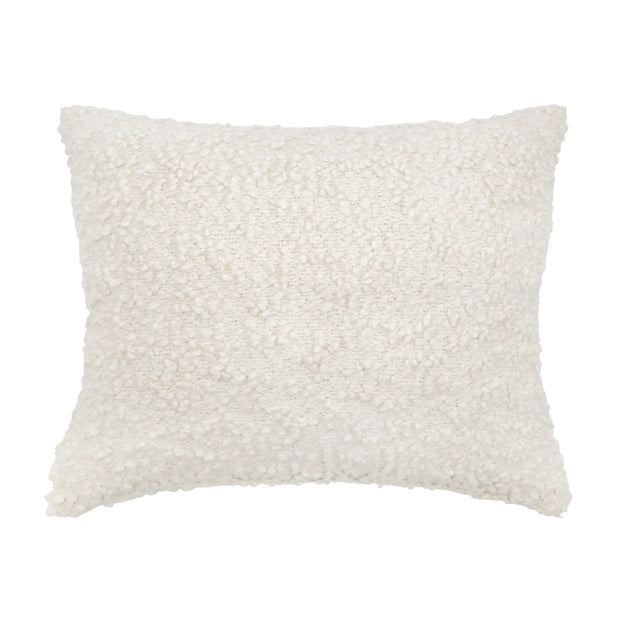 Pom Pom at Home Murphy Ivory Boucle Big Pillow with Insert  ~ 28 x 36