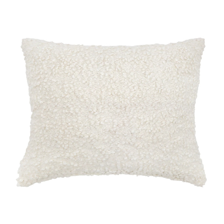 Pom Pom at Home Murphy Ivory Boucle Big Pillow with Insert  ~ 28 x 36