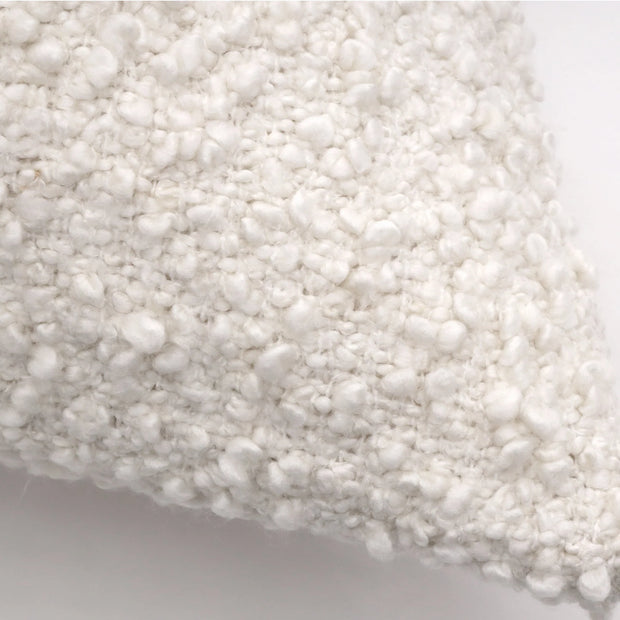 Pom Pom at Home Murphy Ivory Boucle Big Pillow with Insert  ~ 20 x 20
