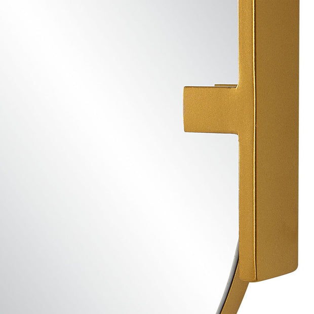 Casa Bella Living Modern Soft Gold Mirror