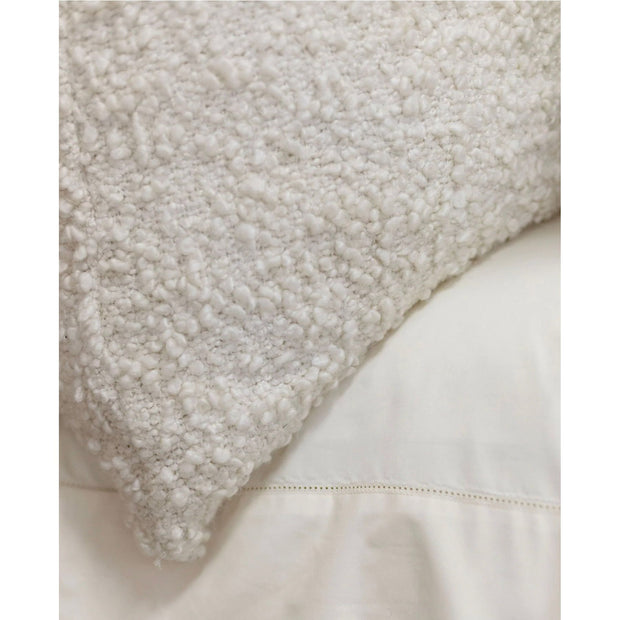 Pom Pom at Home Murphy Ivory Boucle Big Pillow with Insert  ~ 28 x 36