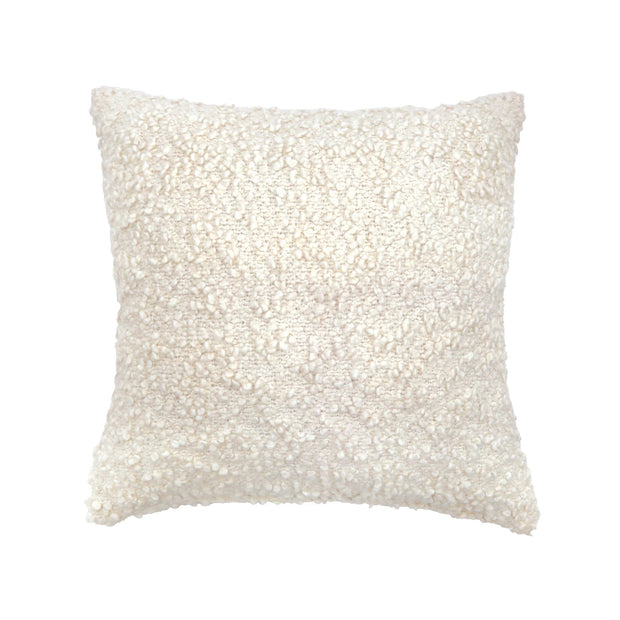 Pom Pom at Home Murphy Ivory Boucle Big Pillow with Insert  ~ 20 x 20