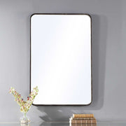 Casa Bella Living Rounded Corners Dark Bronze Mirror