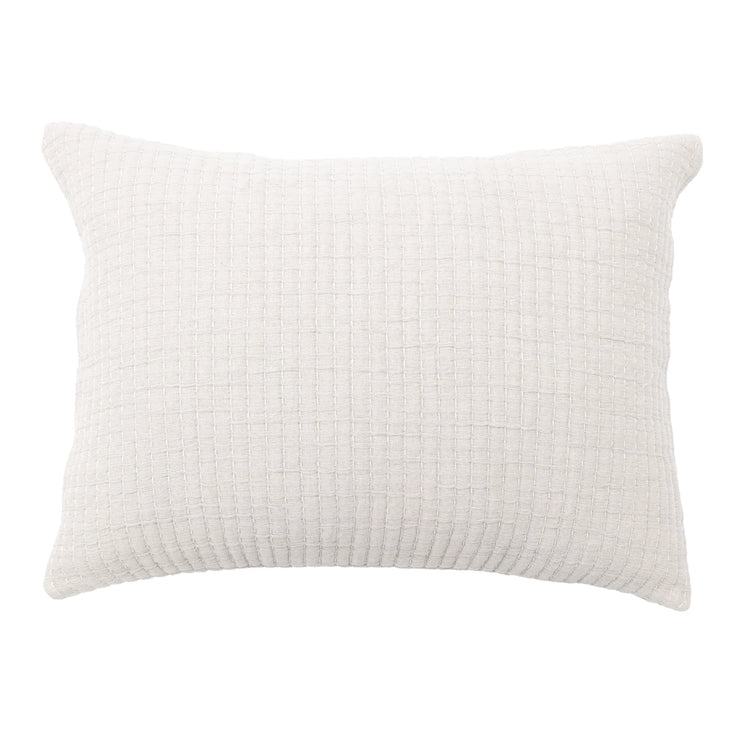 Pom Pom at Home Vancouver Cream Big Pillow with Insert  ~ 28 x 36