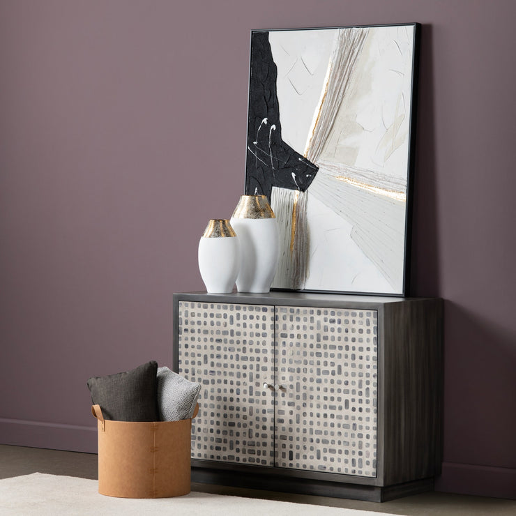 Crestview Collection Dapple Two- Door Cabinet