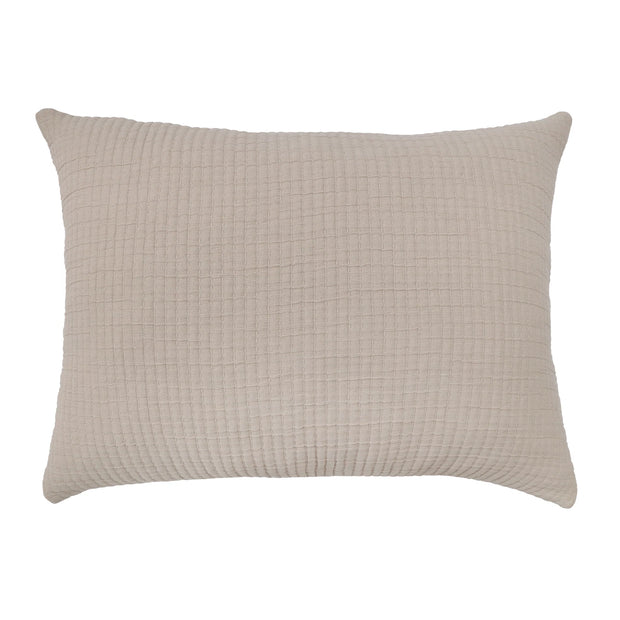 Pom Pom at Home Vancouver Natural Big Pillow with Insert  ~ 28 x 36