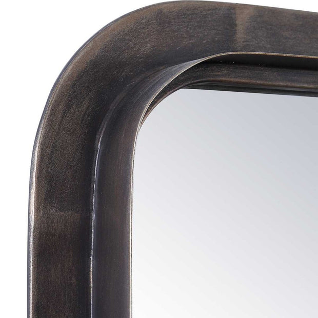 Casa Bella Living Rich Dark Bronze Metal Framed Mirror