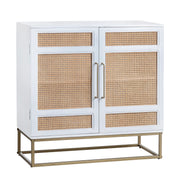 Crestview Collection Biscayne White Coastal Cabinet