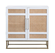 Crestview Collection Biscayne White Coastal Cabinet