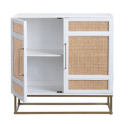 Crestview Collection Biscayne White Coastal Cabinet