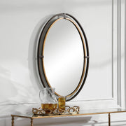 Casa Bella Living Oval Double Framed Mirror
