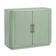 Crestview Collection Julia Pistachio Green Two- Door Cabinet