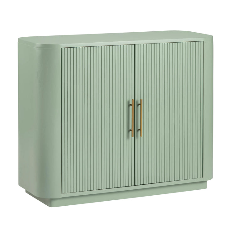 Crestview Collection Julia Pistachio Green Two- Door Cabinet