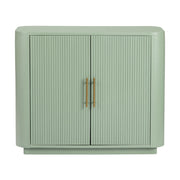 Crestview Collection Julia Pistachio Green Two- Door Cabinet